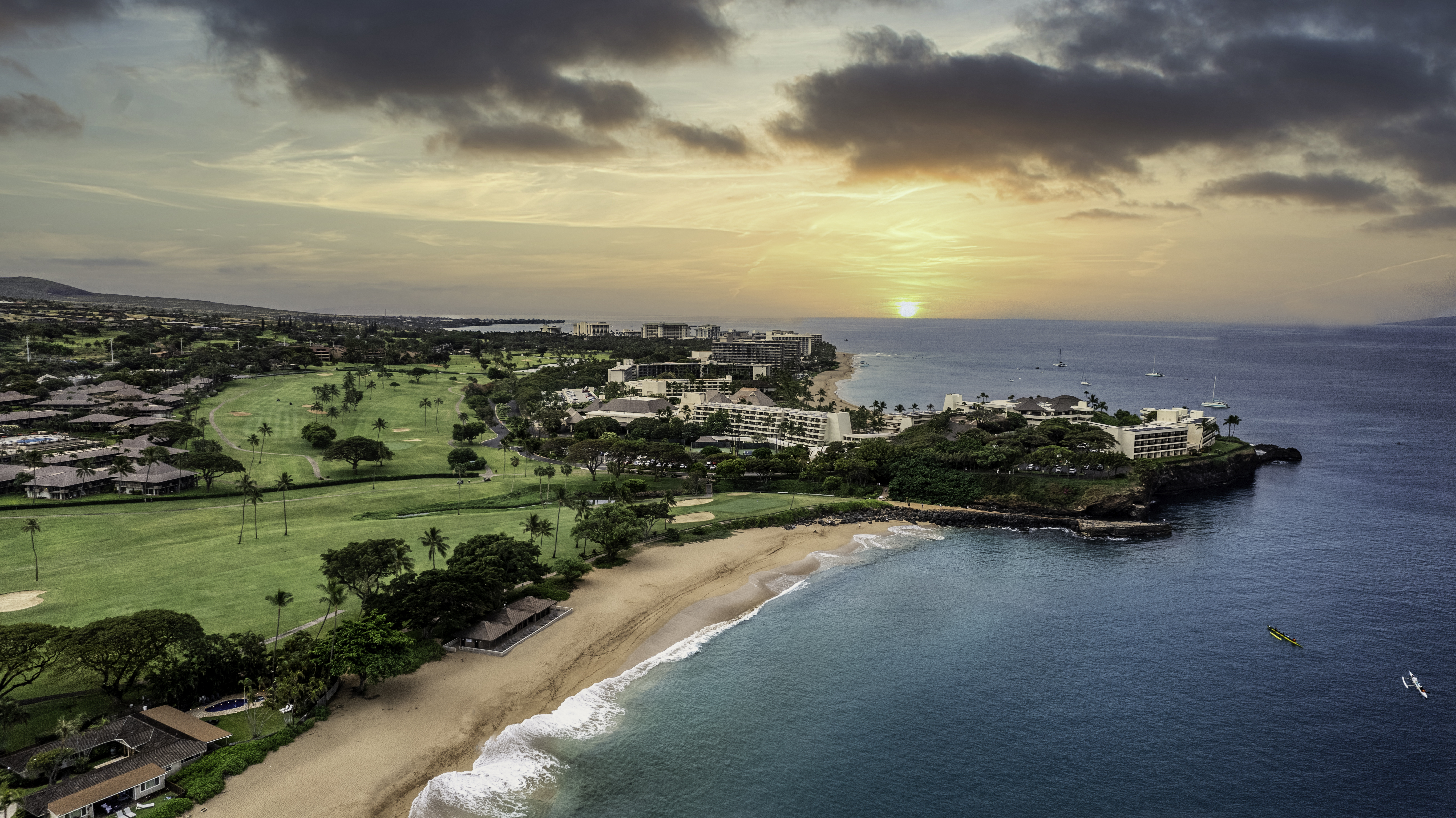 Golfing in Kaanapali Hawaii