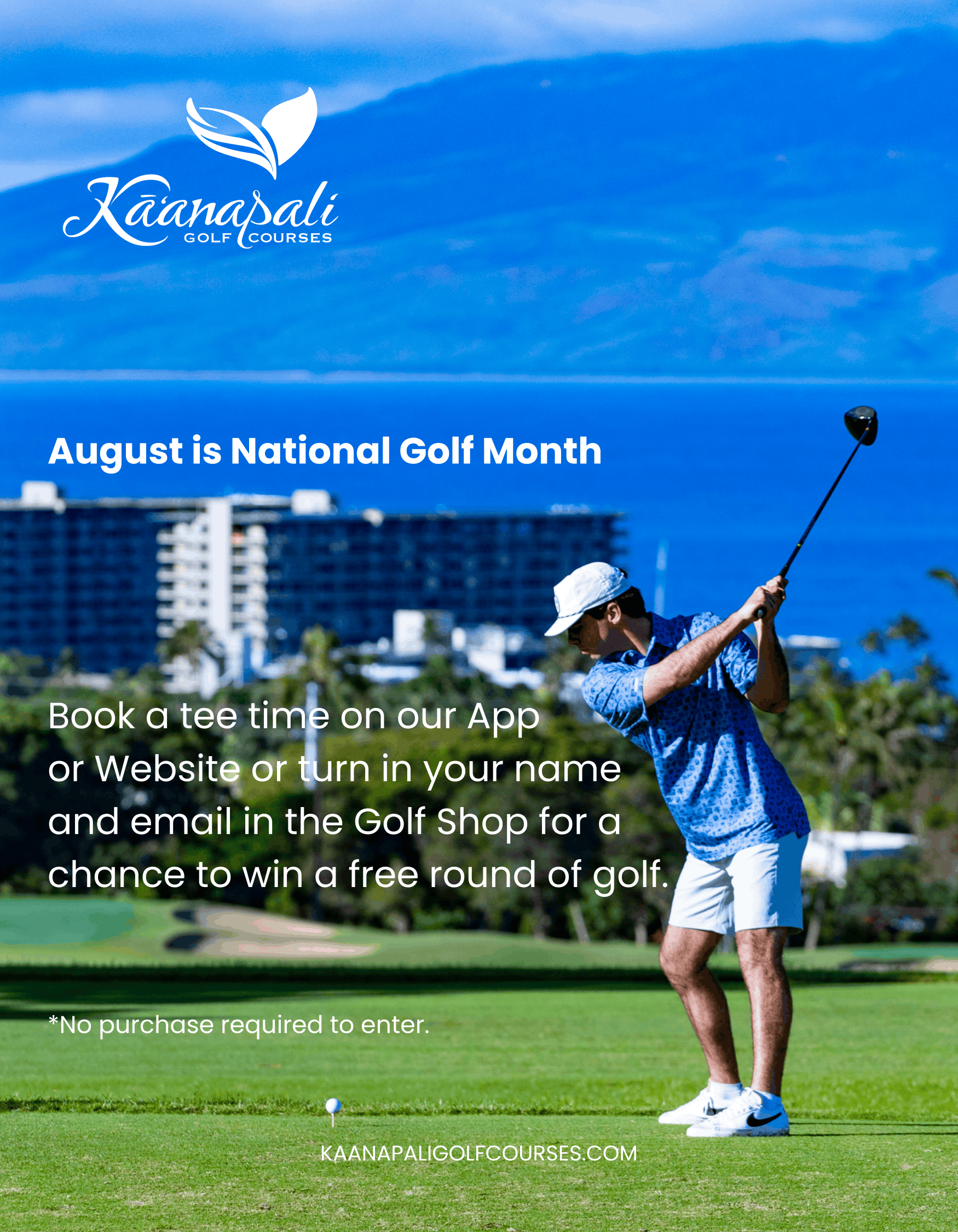 August - National Golf Month