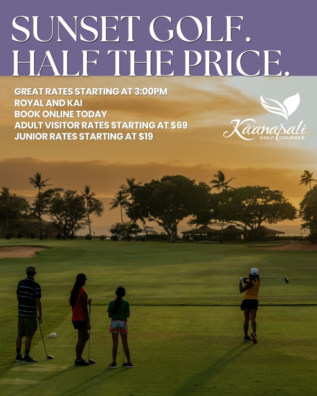 Kaanapali Super Twilight Pop Up
